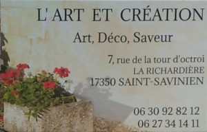 Boutique l'Art et création